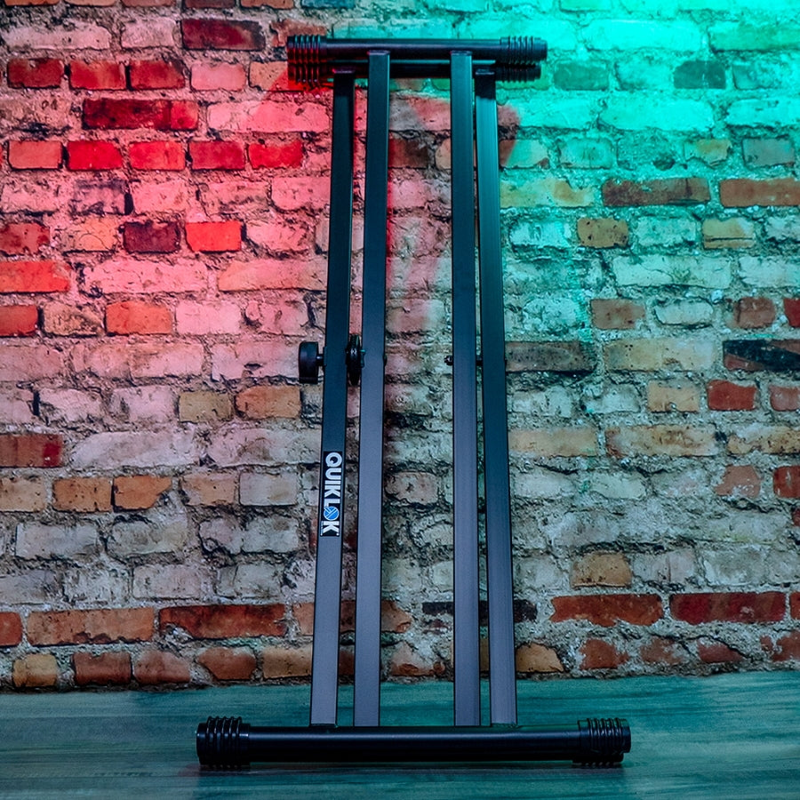 Atril Para Teclado Doble X (Bloqueo T-Rex) T20 Bk-Bb Quik Lok