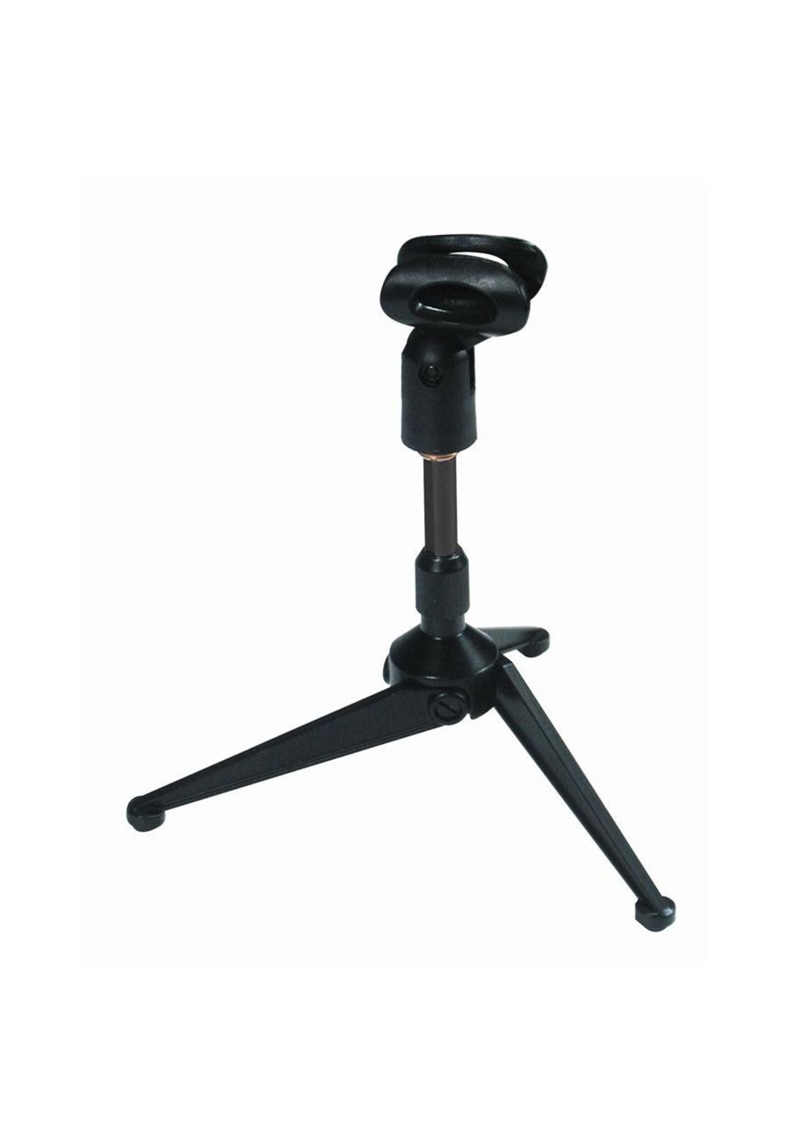 Mini-Atril Para Micrófono (Tripode) Sobre Mesa +Pinza Mic A188 Quik Lok