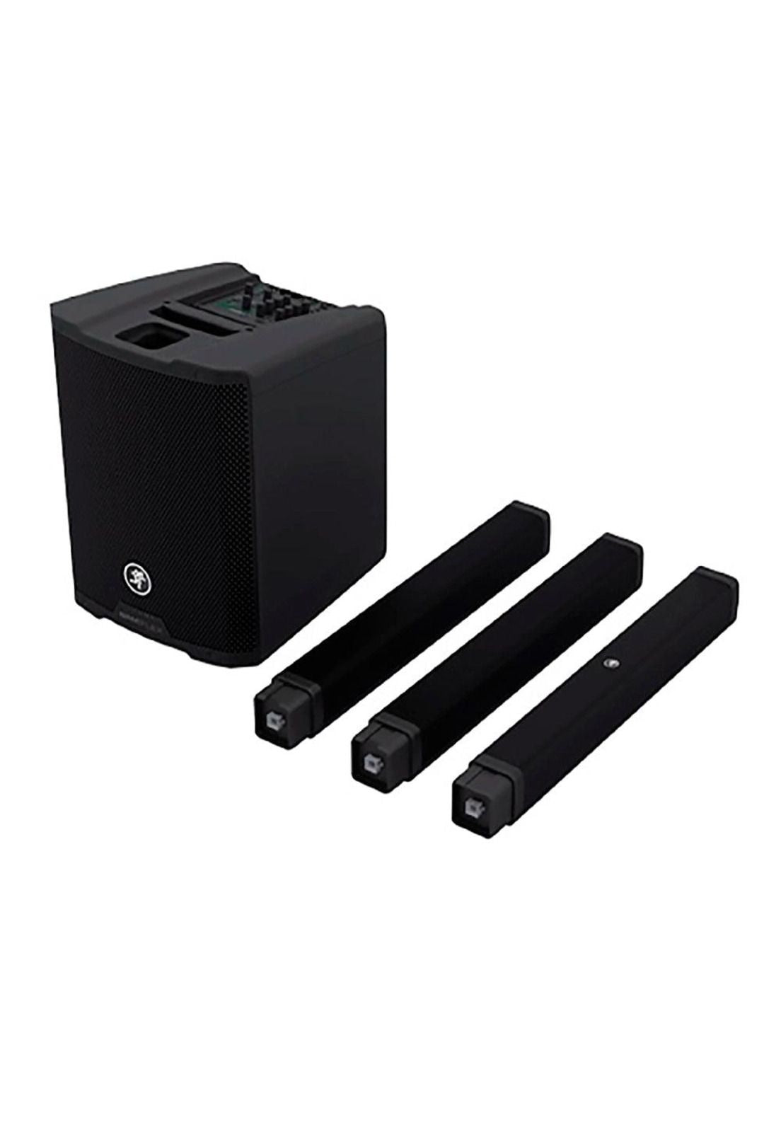 Sistema Pa Columna Mackie Srm 1300W (6 Drivers X 2 + 1 Sub 10+ Mezclador Digital 6 Ch) SRM-FLEX