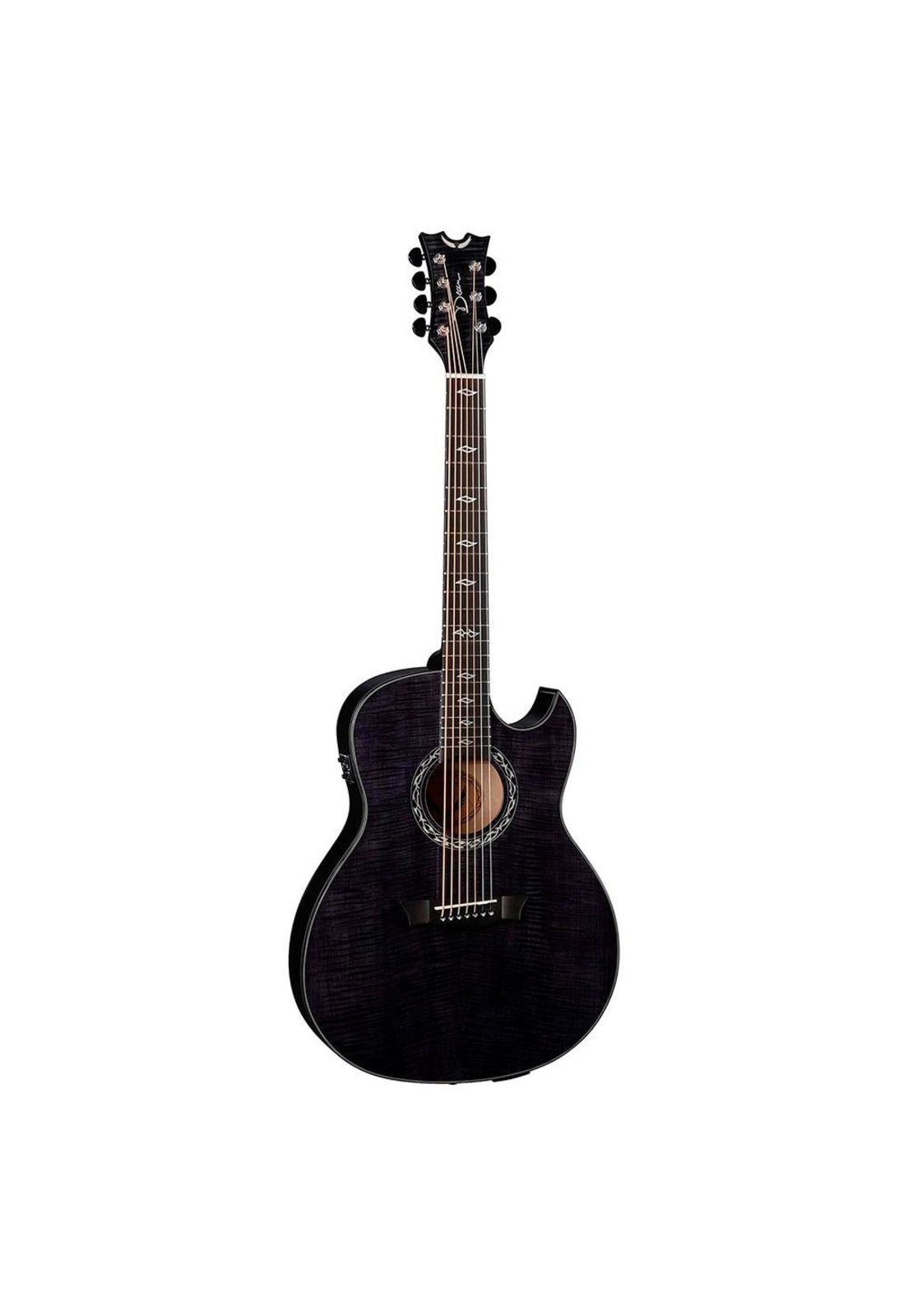 Guitarra ElectroAcústica Dean 7 Cuerdas +Usb Exhibition Ultra EXULTRA7 FM TBK