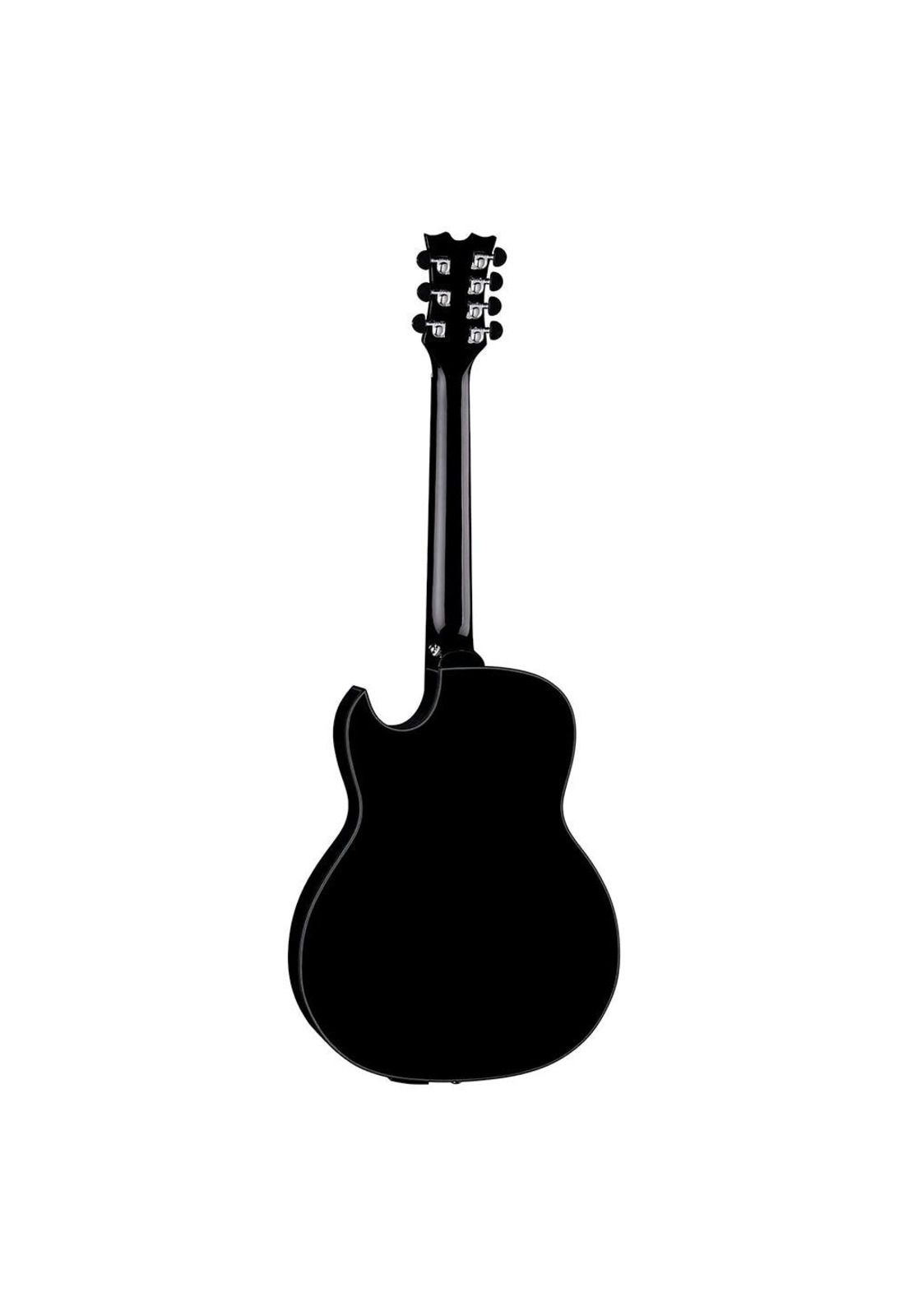 Guitarra ElectroAcústica Dean 7 Cuerdas +Usb Exhibition Ultra EXULTRA7 FM TBK