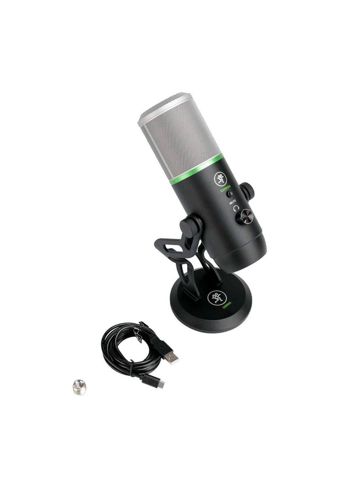 Microfono Condensador Mackie Usb C/Soporte CARBON