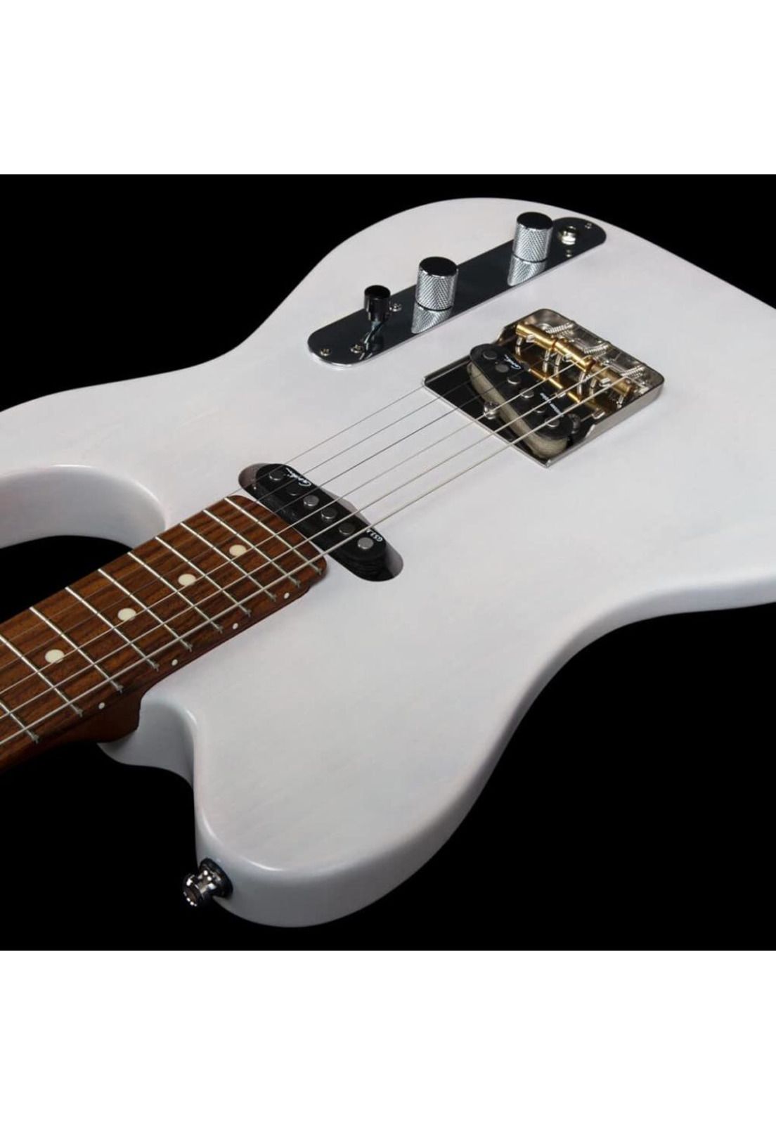 Guitarra Eléctrica Godin Guitars Stadium Ht Trans White Rn (049349) Ss 049349