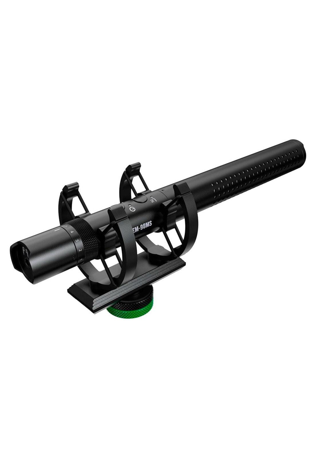 Microfono Condesador Mackie Shotgun P/Camaras Dslr EM-98MS