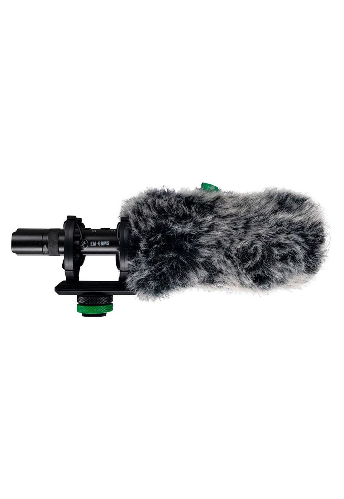 Microfono Condesador Mackie Shotgun P/Camaras Dslr EM-98MS