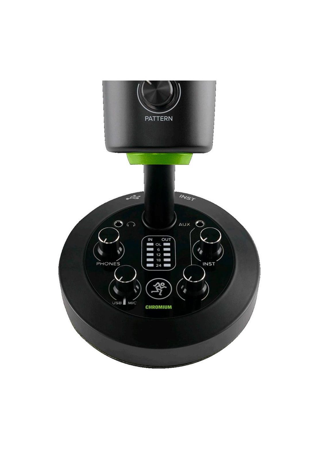 Microfono Condensador Mackie Usb C/Mixer 2 Canales CHROMIUM
