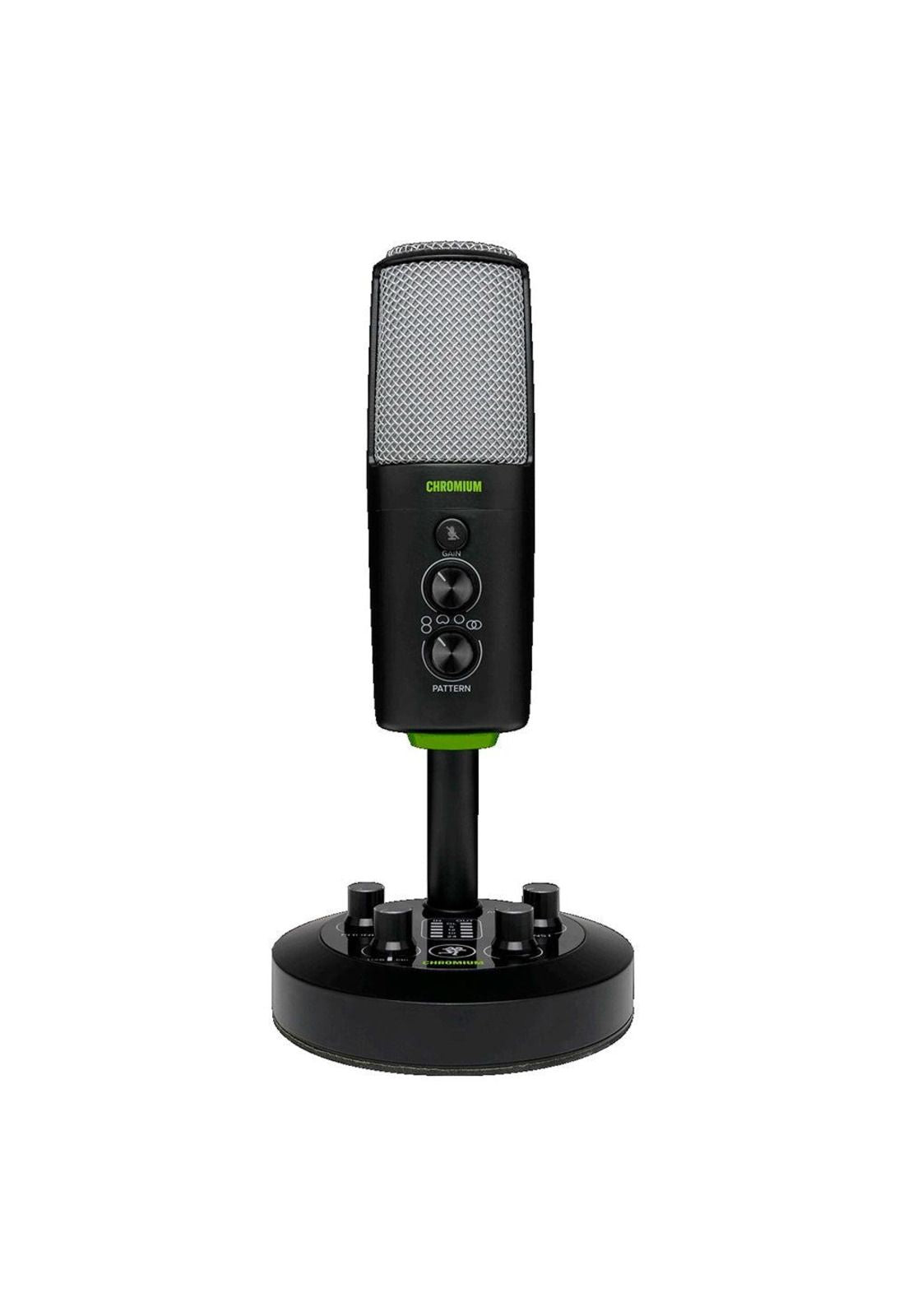 Microfono Condensador Mackie Usb C/Mixer 2 Canales CHROMIUM