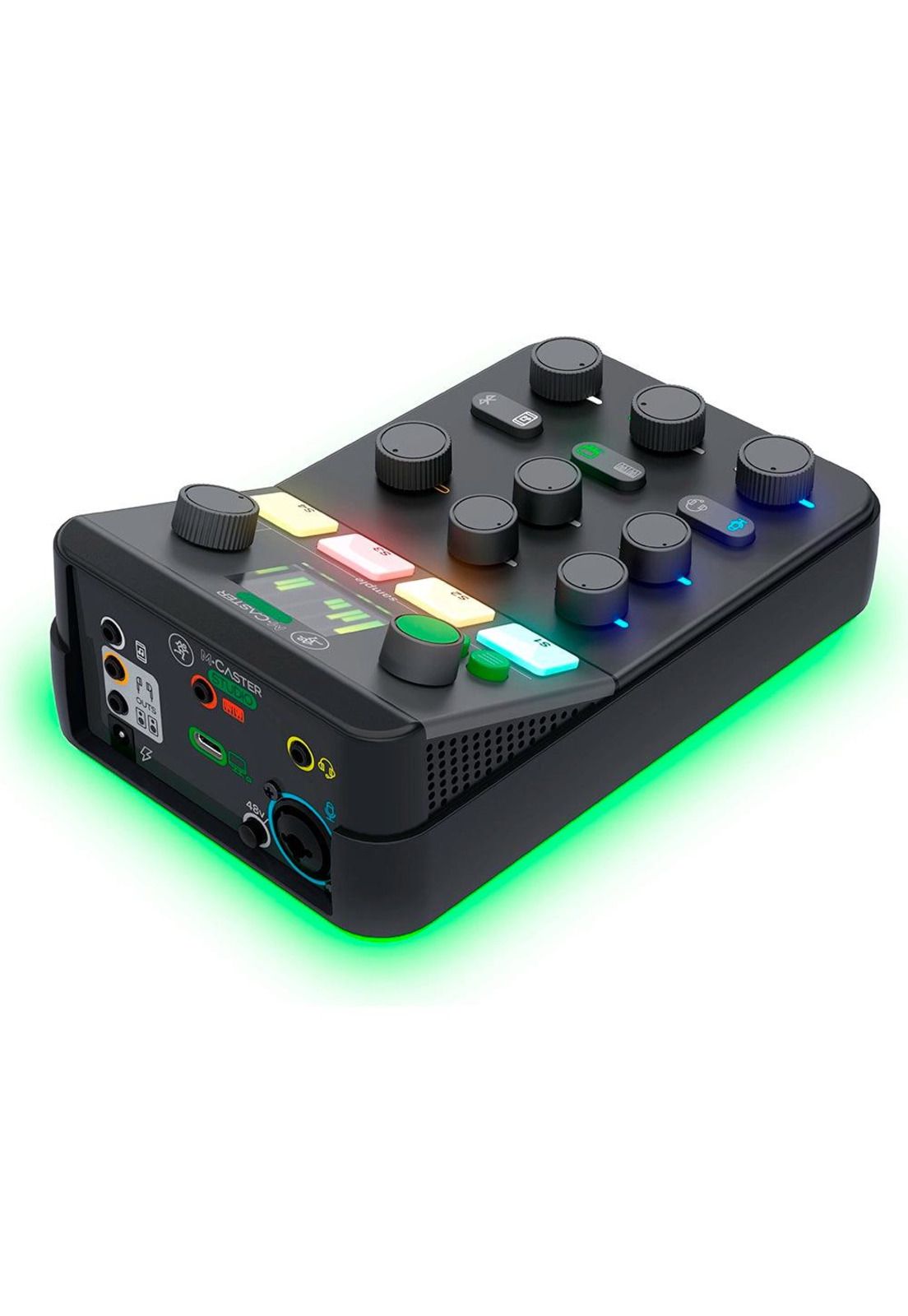 Mixer Mackie Compacta Usb para Podcast M Caster Studio Live MCASTERSTUDIO
