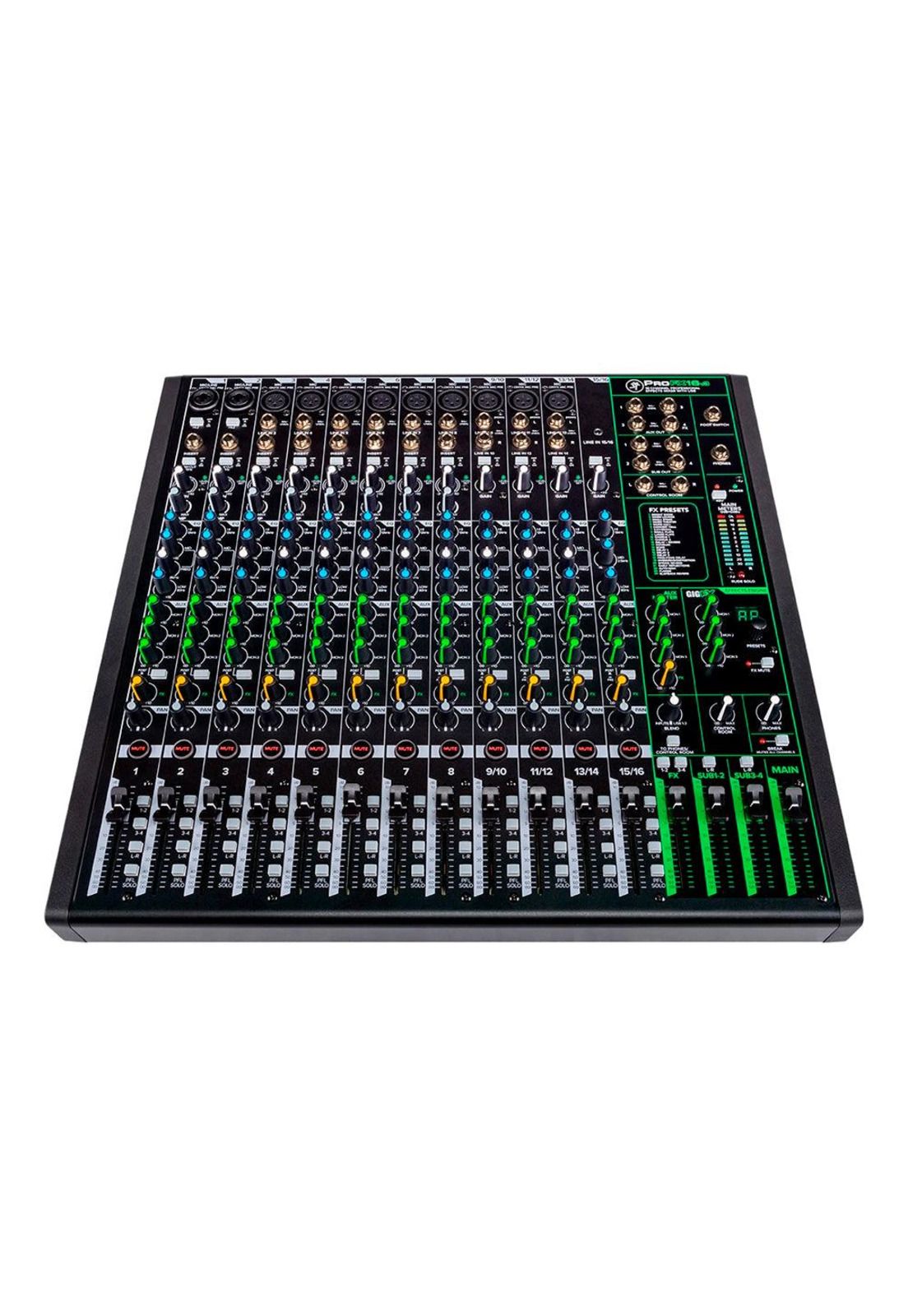 Mixer Mackie Analogico 16 Canales Usb C/Fx PROFX16V3