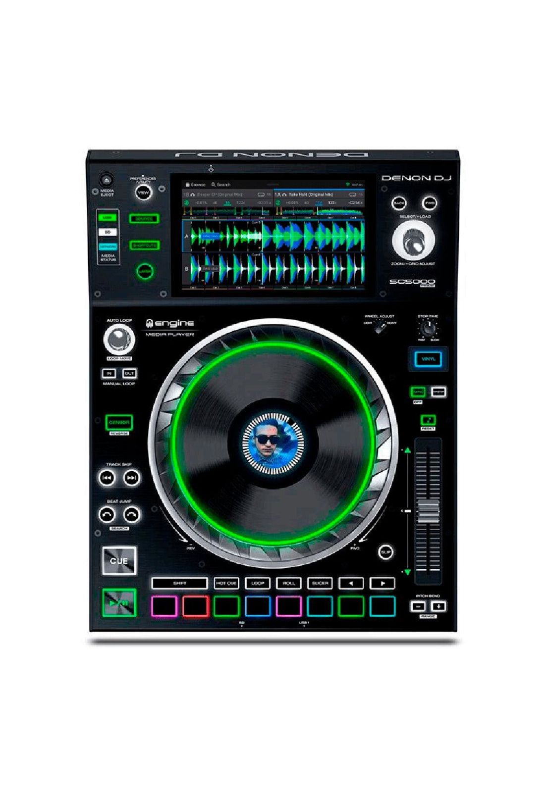 Reproductor Dj Denon Dj Multimedia Profesional Sc5000 Prime SC5000PRIME
