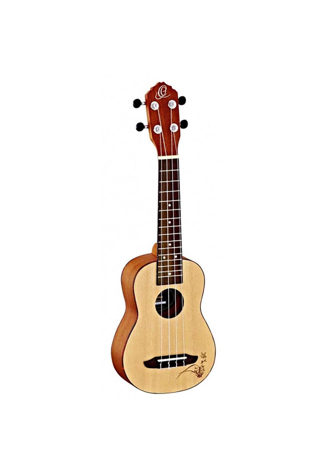 Ukelele Soprano Ortega Bonfire Series Natural RU5-SO