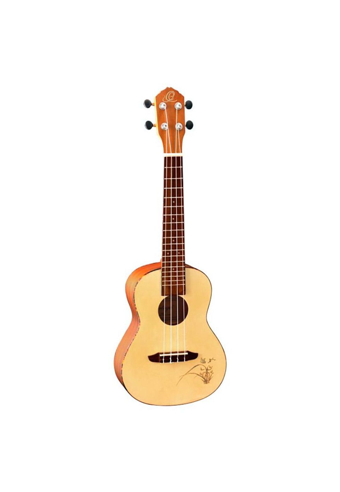 Ukelele Concierto Ortega Bonfire Series Natural RU5