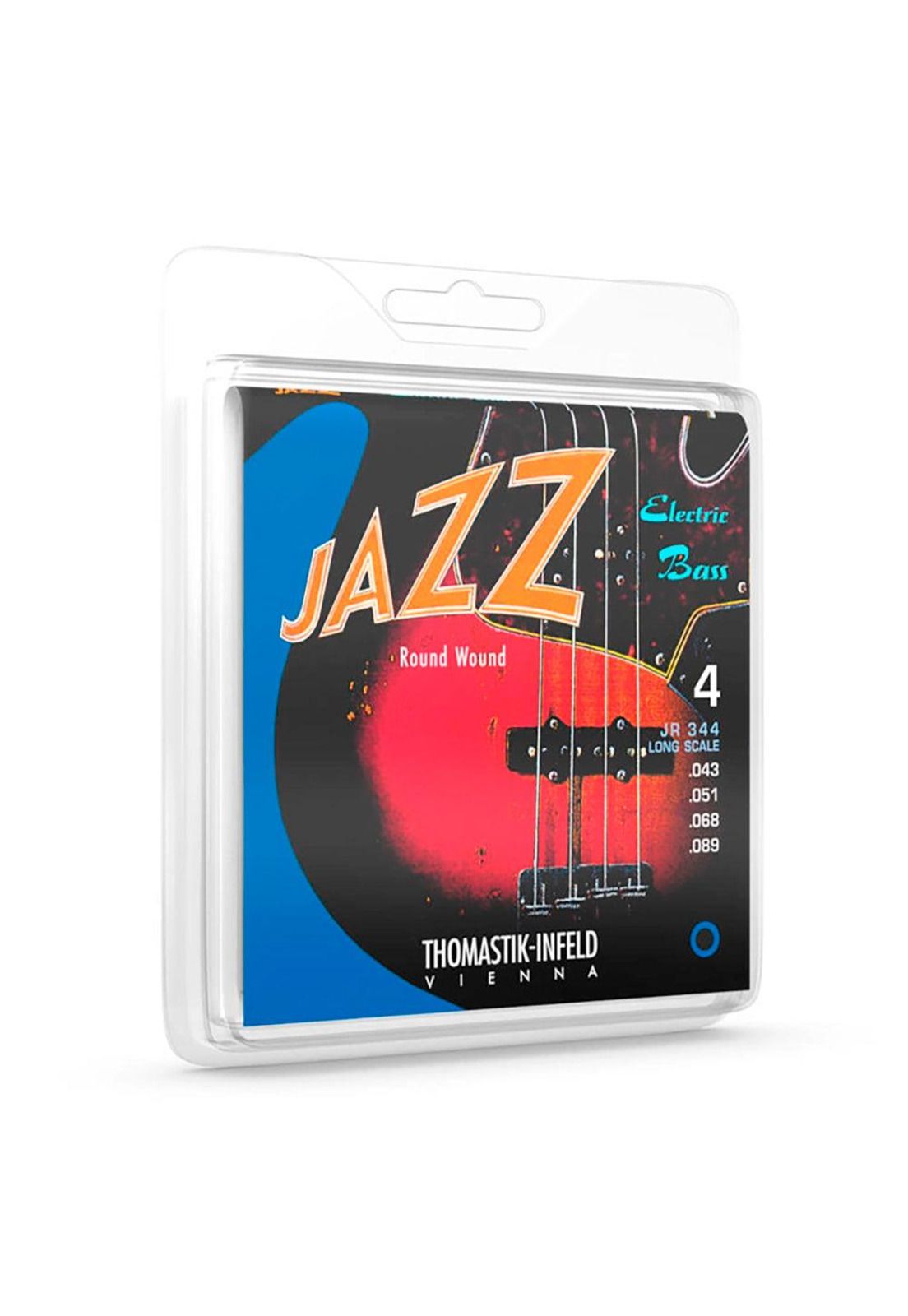 Cuerdas Bajo Eléctrico Thomastik-Infeld Jazz Roundwound .043.089 JR344
