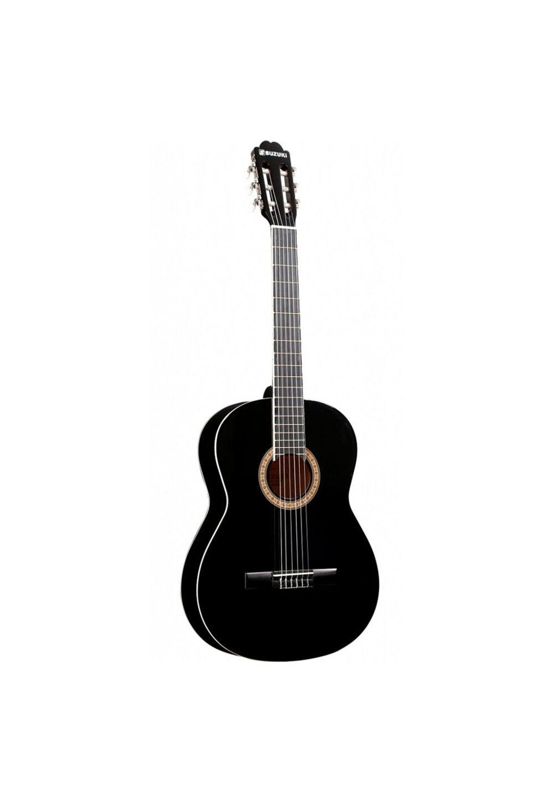 Guitarra Clasica Suzuki Nylon (Bk)+Funda De Nylon SCG-2 4/4 (BK)