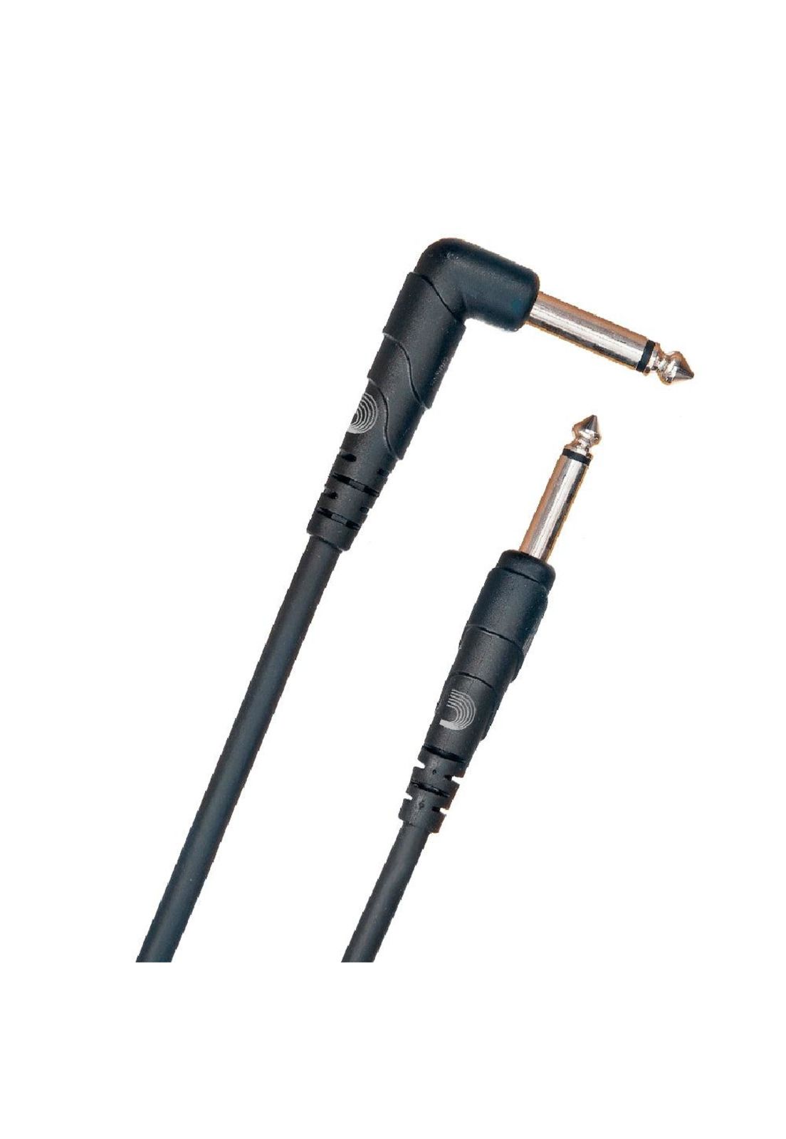 Cable Instrumento Planet Waves 1/4 6,10M Classic Series (Plugs: Recto/En L) PW-CGTRA-20