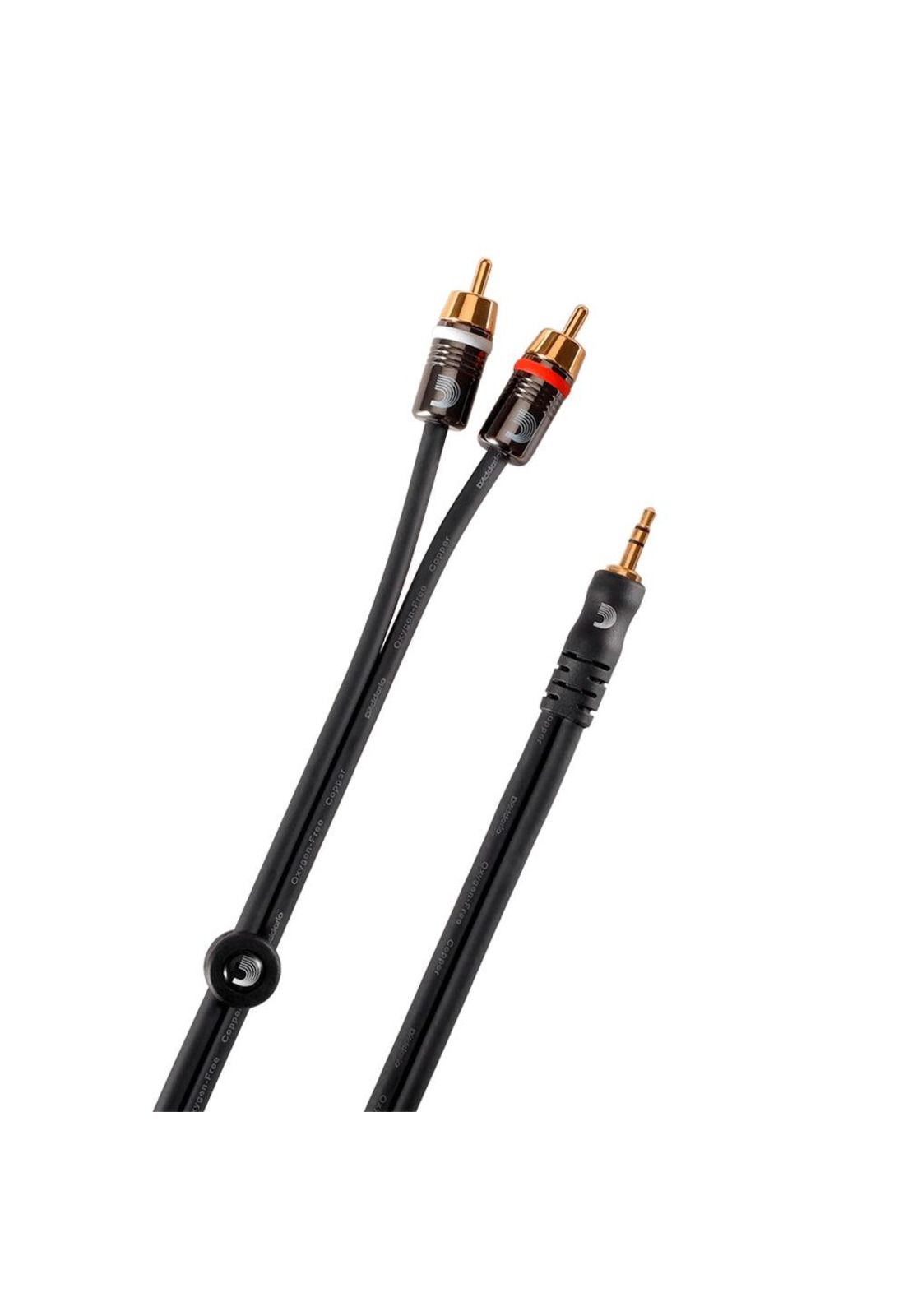 Cable Audio Planet Waves 2 Rca Miniplug Custom Series 3.5Mm 1,52M PW-MP-05