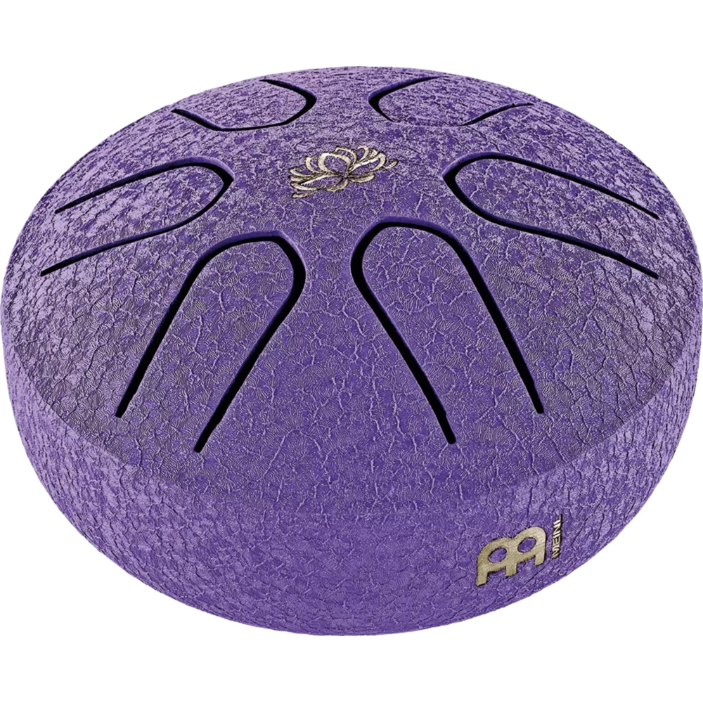 Tambor De Lengua 3" De Bolsillo (Tongue Drum) A-Mayor "Lotus Flower" Purple