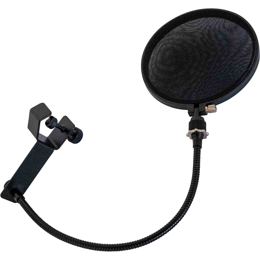Antipop Para Micrófono Color:Negro (Malla De Nylon) Fap05 Quik Lok
