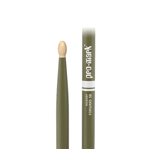 Baquetas 5B Punta Madera Tx5Bw-Green Frwd Promark