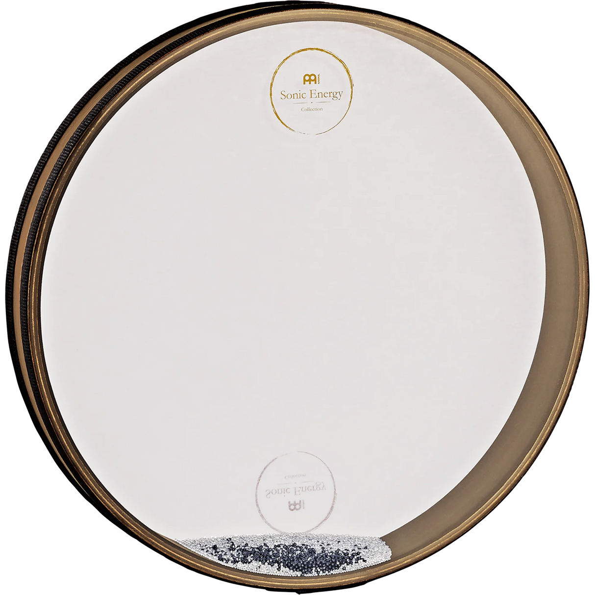Tambor De Ondas 16" Frame Drums Parche Blanco De Teijido Sintético