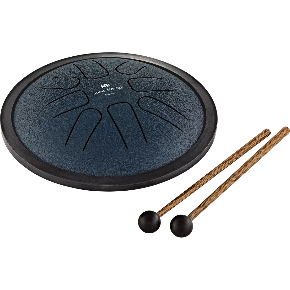 Tambor De Lengua 7" (Tongue Drum) G-Menor 8 Notas Navy Blue
