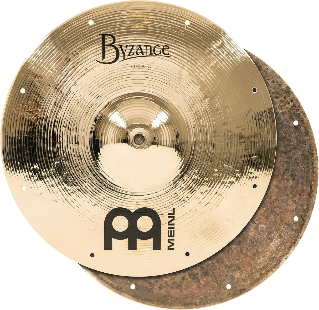 Platillos B13Fh Hihat Par Byzance Meinl Cymbals