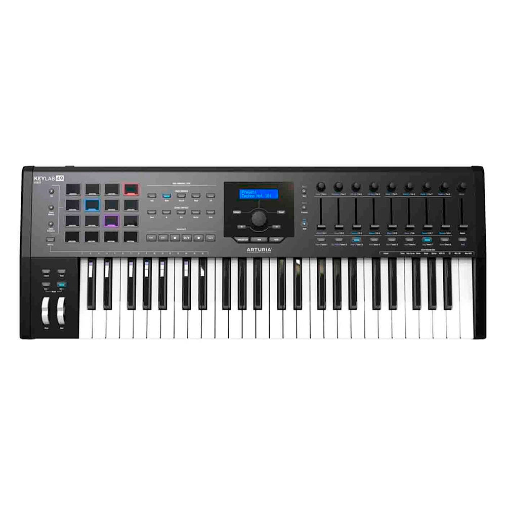 Teclado Controlador Midi/Usb Arturia 49 Black Version (Negro) KEYLAB 49 MkII Black Version