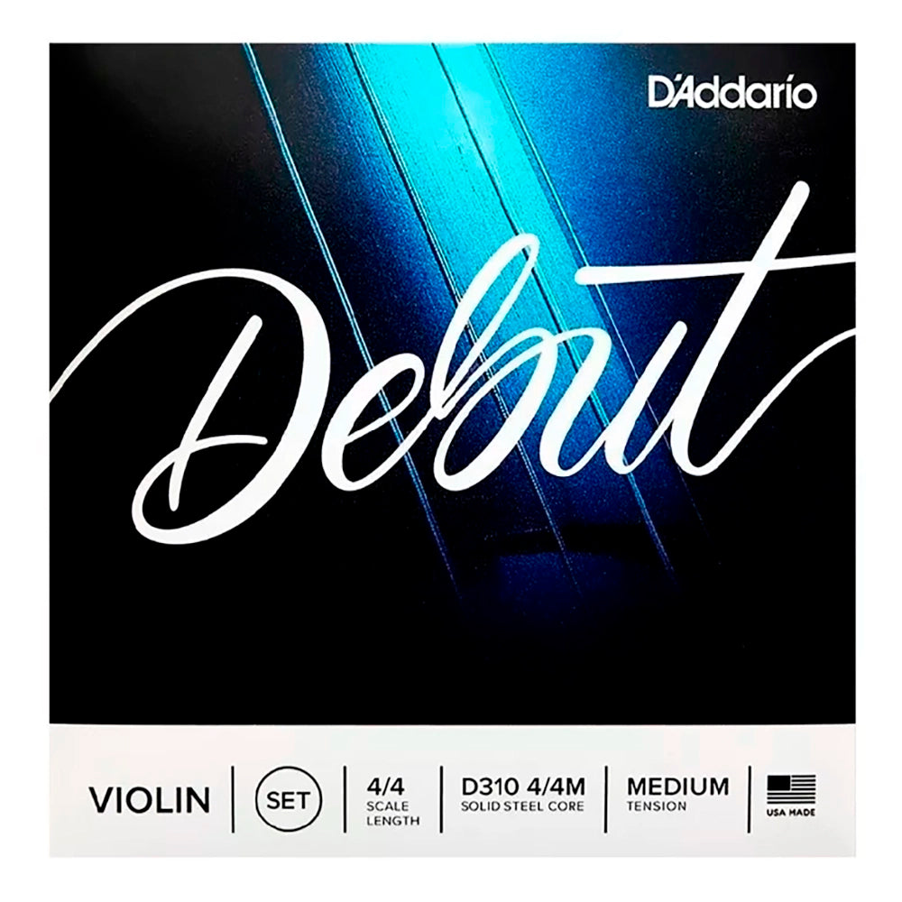 Cuerdas Violín Daddario Orchestral 4/4 debut Tensión:Media D310 4/4M