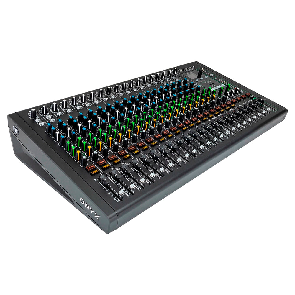 Mixer Mackie Analogico 24 Canales (Fx+Usb+Multitrack+Bluetooth) ONYX24