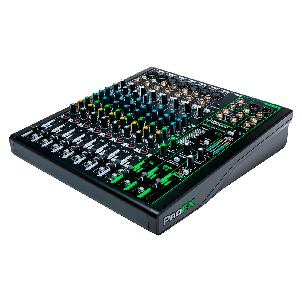 Mixer Mackie Analogico 12 Canales Usb C/Fx PROFX12V3