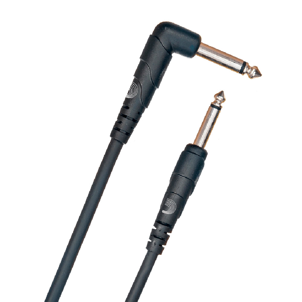 Cable Instrumento Planet Waves 1/4 3,05M Classic Series (Plugs: Recto/En L) PW-CGTRA-10