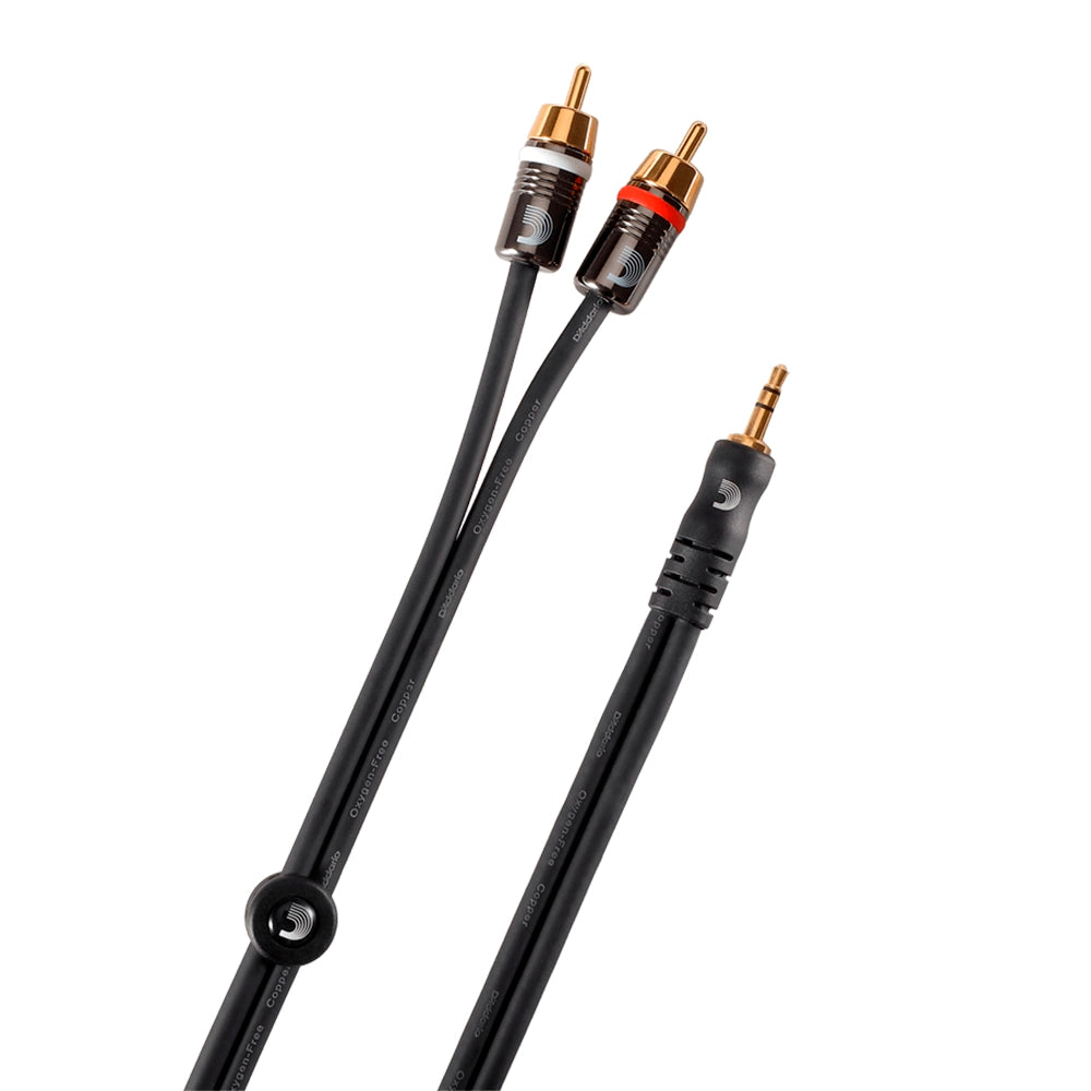 Cable Audio Planet Waves 2 Rca Miniplug Custom Series 3.5Mm 1,52M PW-MP-05