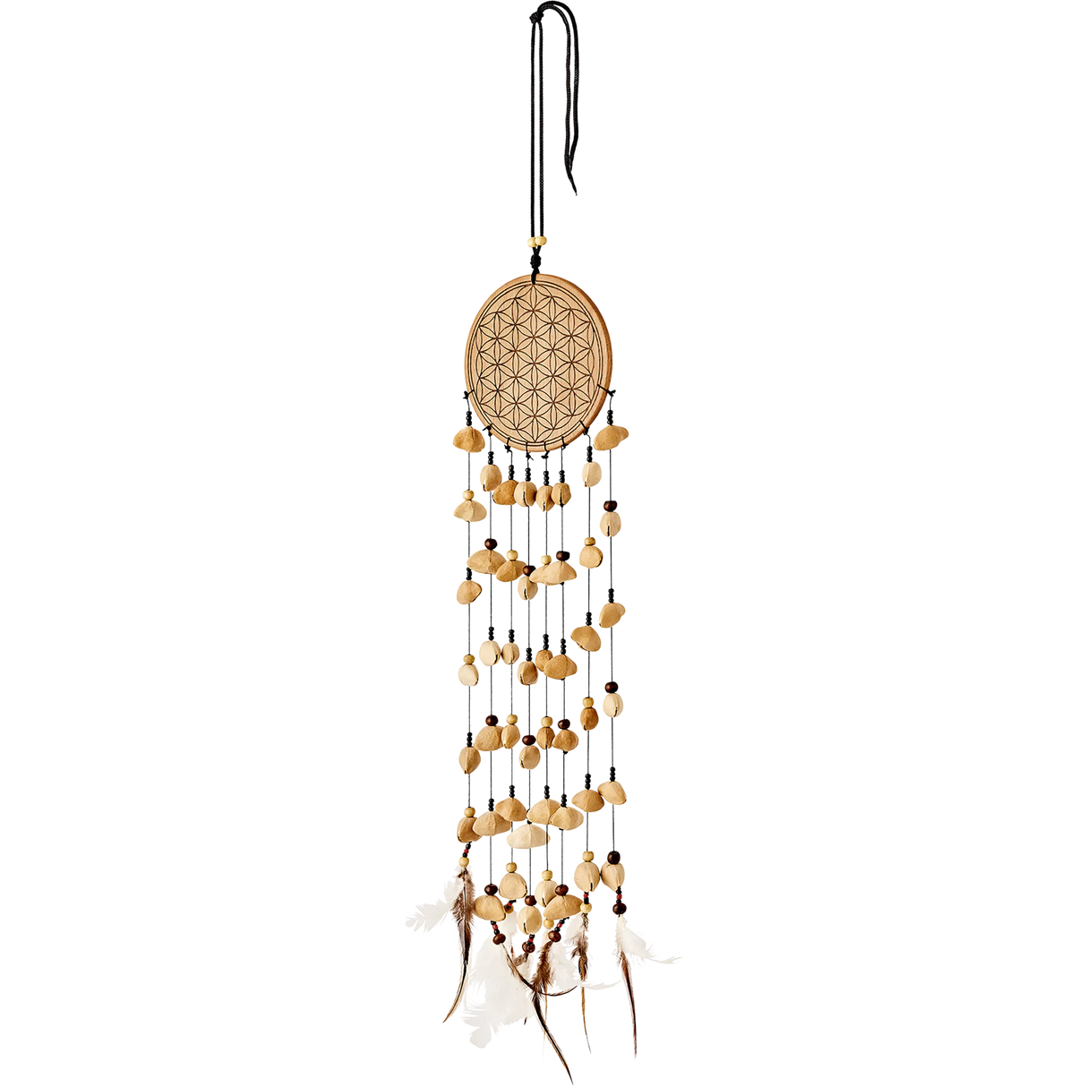 Efectos De Sonido Sound Effects Cortina Kenari Chimes "Flower Of Life" Mediano 8 Cuerdas