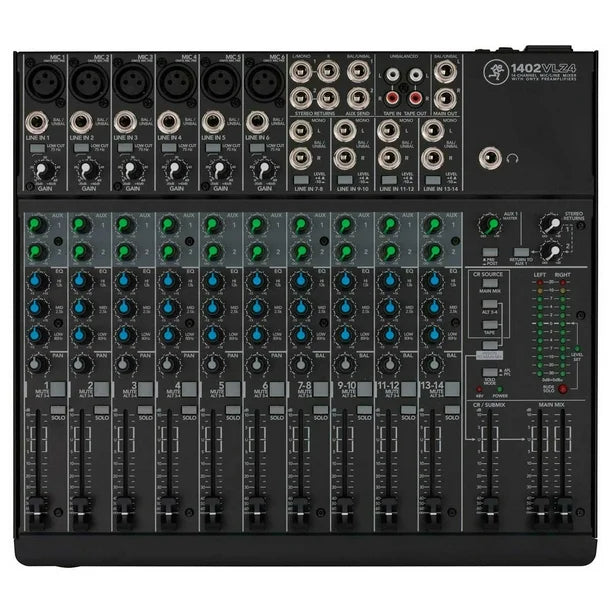 Mixer Analógico 14 Canales 1402Vlz4 Mackie