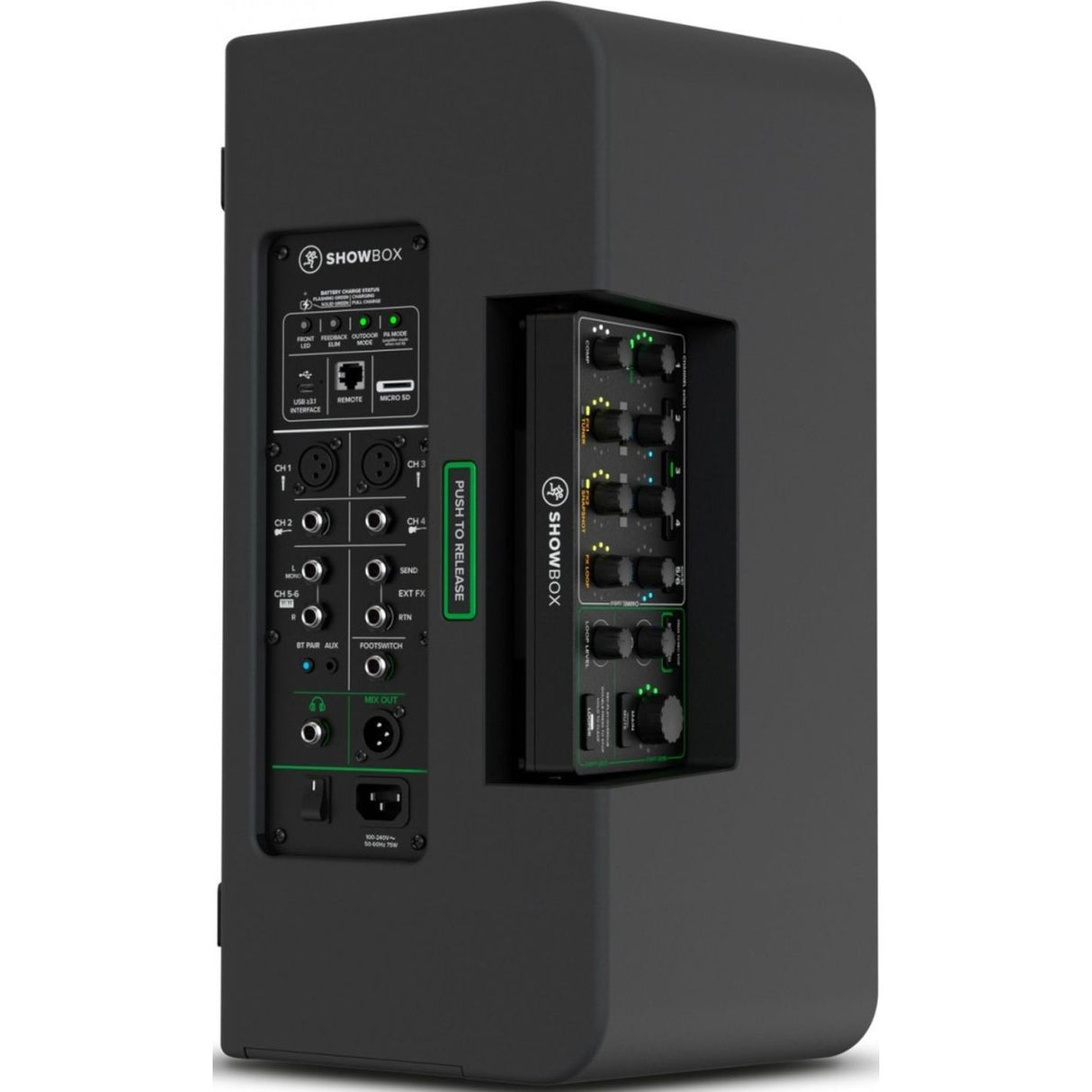 Caja Acustica A Baterias Showbox Mackie