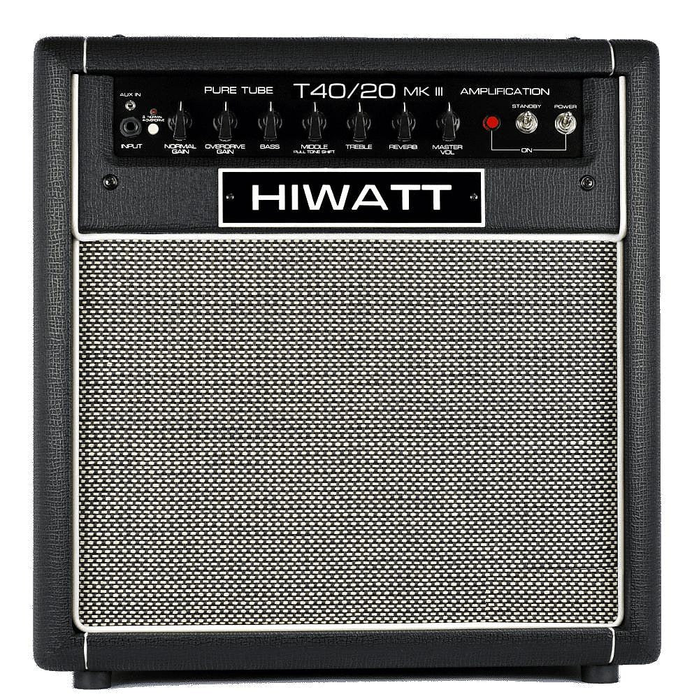 Amplificador Guitarra Combo 40W T40/20 112 Combo Hiwatt