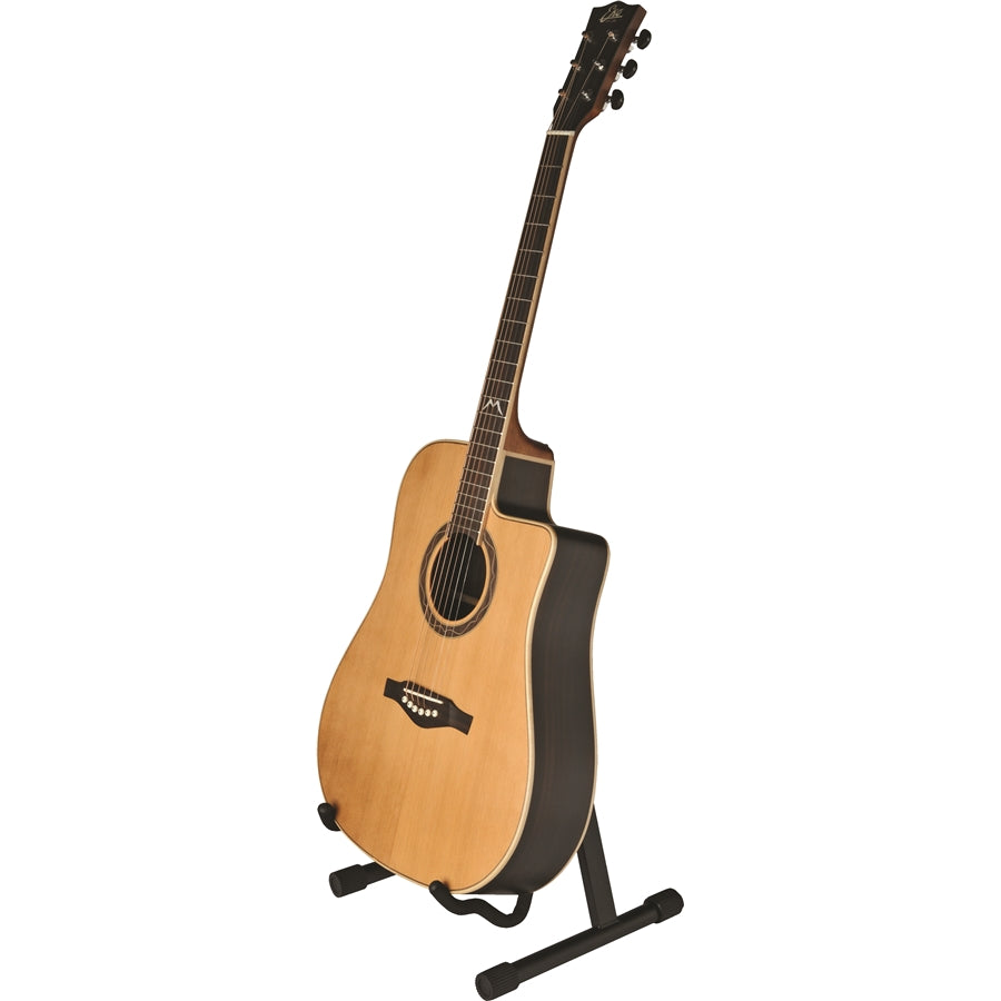 Atril Para Guitarra/Bajo Plegable (Marco A) Color:Negro Gs438 Quik Lok