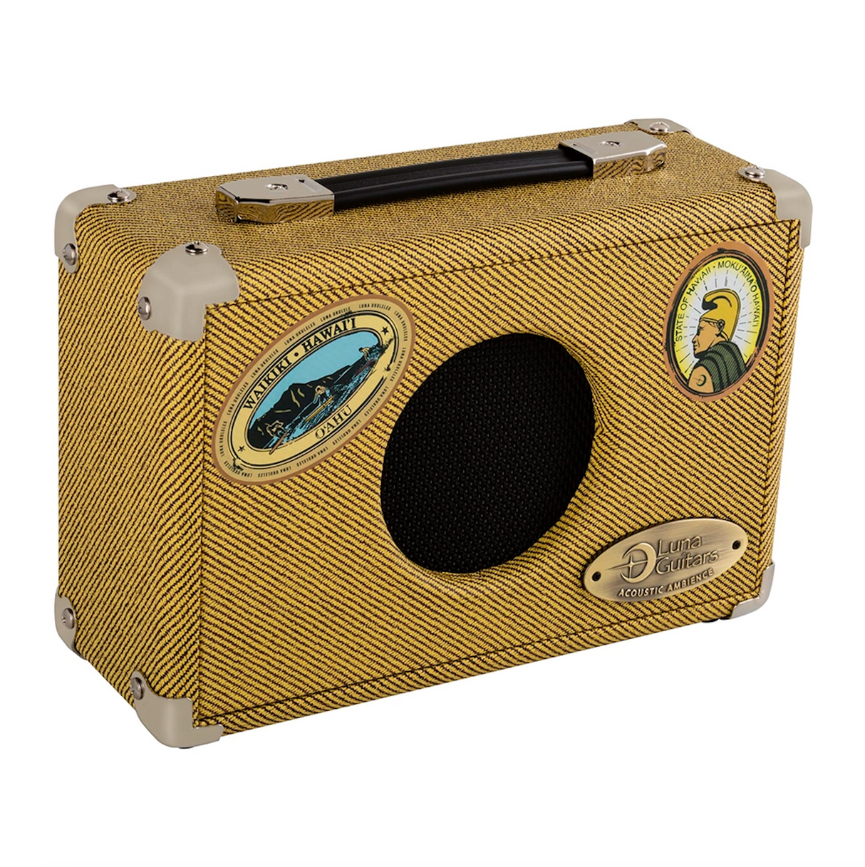 Amplificador Combo Luna Portatil Electroacustico 5W (A Pilas) AG5