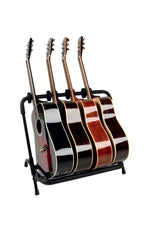 Atril Para Guitarra/Bajo Plegable (6 Guitarras) Gs350Bb Quik Lok