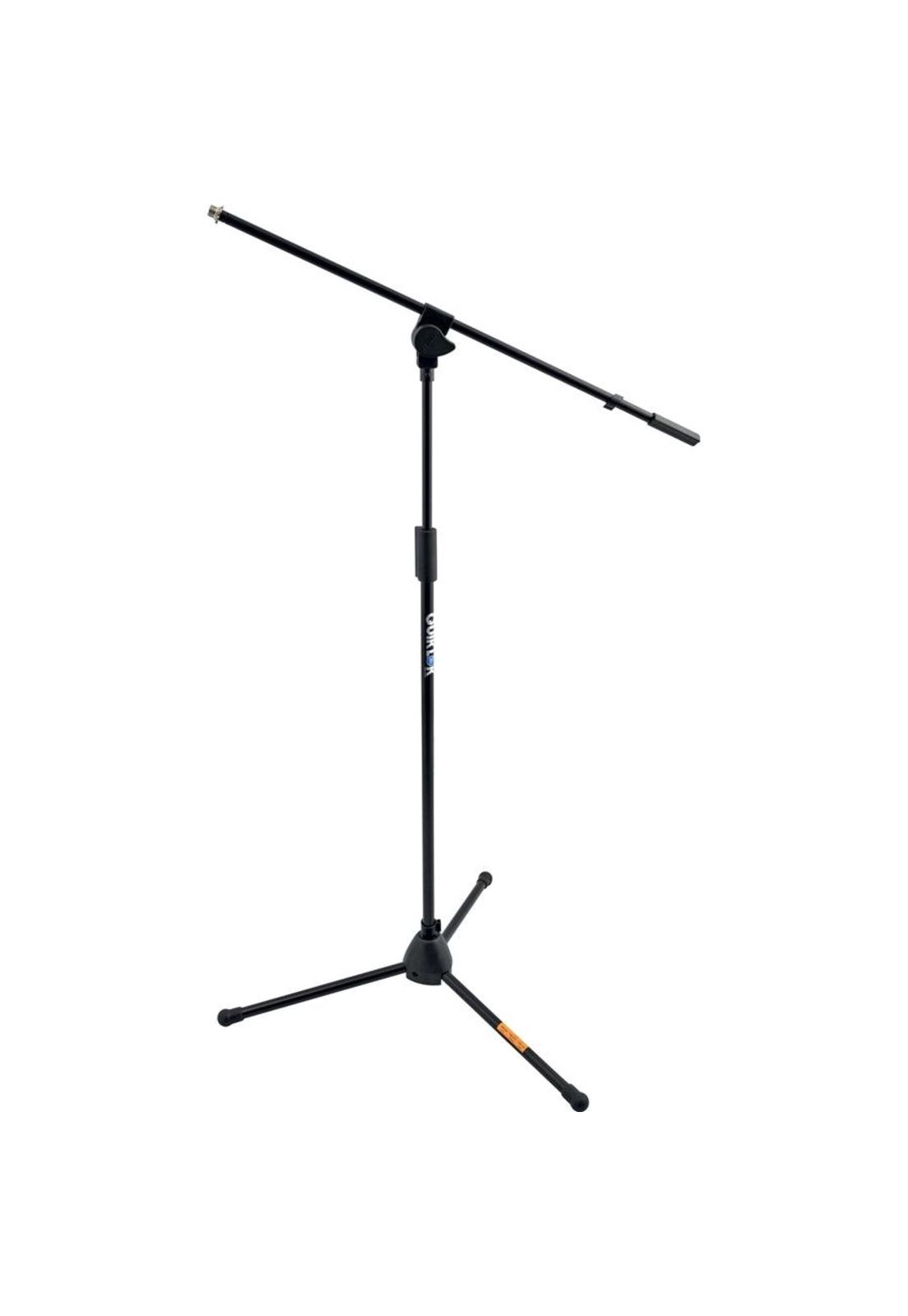 Atril Para Micrófono (Tripode) C/Boom Fijo Color:Negro A302 Bk Quik Lok