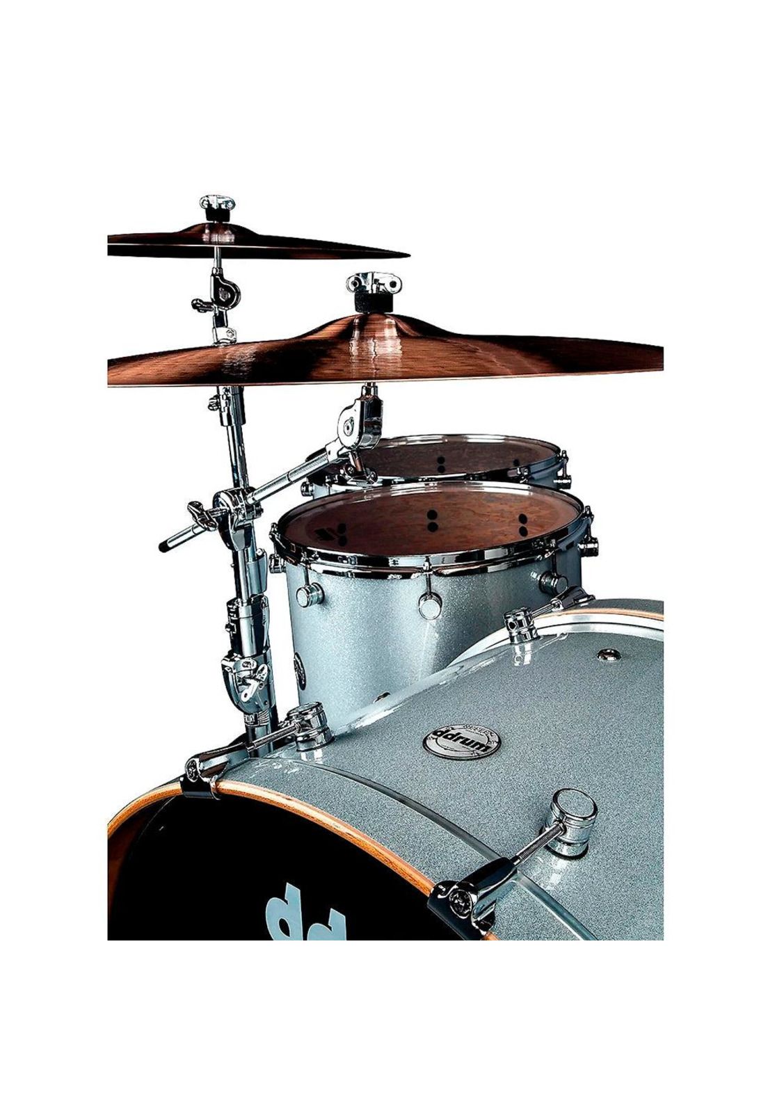 Batería Ddrum 5 Cuerpos Reflex Bombardier (Shellpack) REFLEX BMDR 26 5PC SILVER SPK
