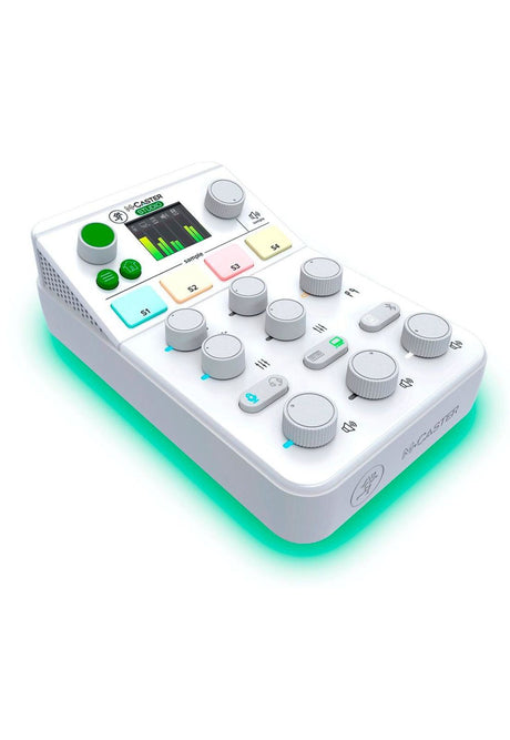 Mixer Mackie Compacta Usb para Podcast M Caster Studio Live White MCASTERSTUDIOWH