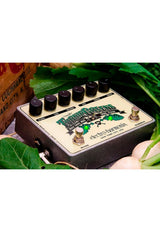 Pedal Efecto Guitarra ElectroHarmonix Overdrive/Reverb +Adaptador Corriente TURNIP GREENS