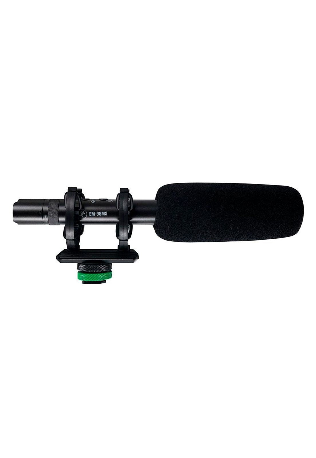 Microfono Condesador Mackie Shotgun P/Camaras Dslr EM-98MS