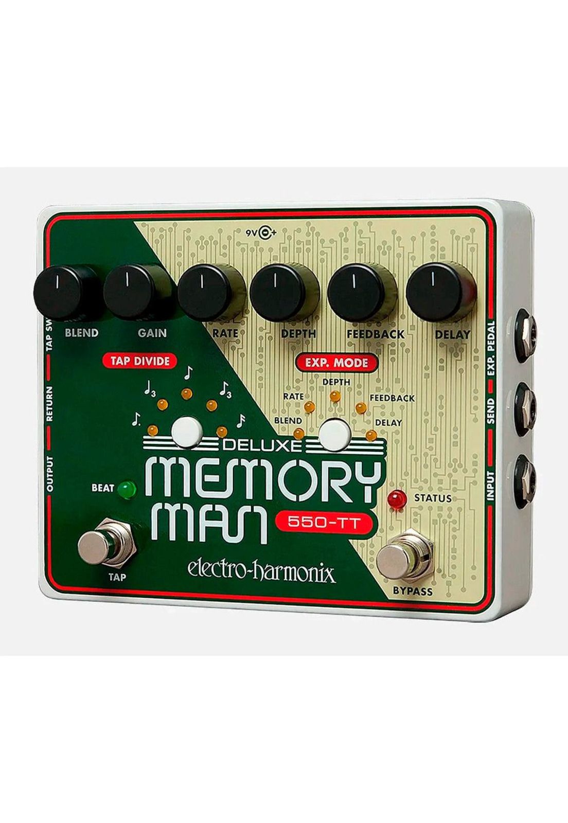 Pedal Efecto Guitarra ElectroHarmonix Delay Deluxe Memory Man 500Tt MT550