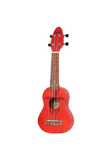 Ukelele Sopranino Keiki By Ortega Diseño Tortuga (Rojo) K1-RD