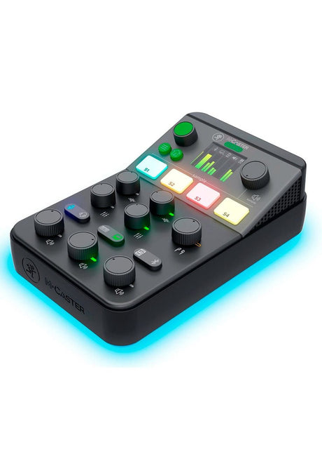 Mixer Mackie Compacta Usb para Podcast M Caster Studio Live MCASTERSTUDIO