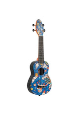 Ukelele Soprano Keiki By Ortega Spaceman (+Funda+Afinador+5 Uñetas) K2-SP