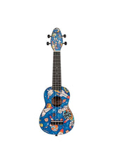 Ukelele Soprano Keiki By Ortega Spaceman (+Funda+Afinador+5 Uñetas) K2-SP