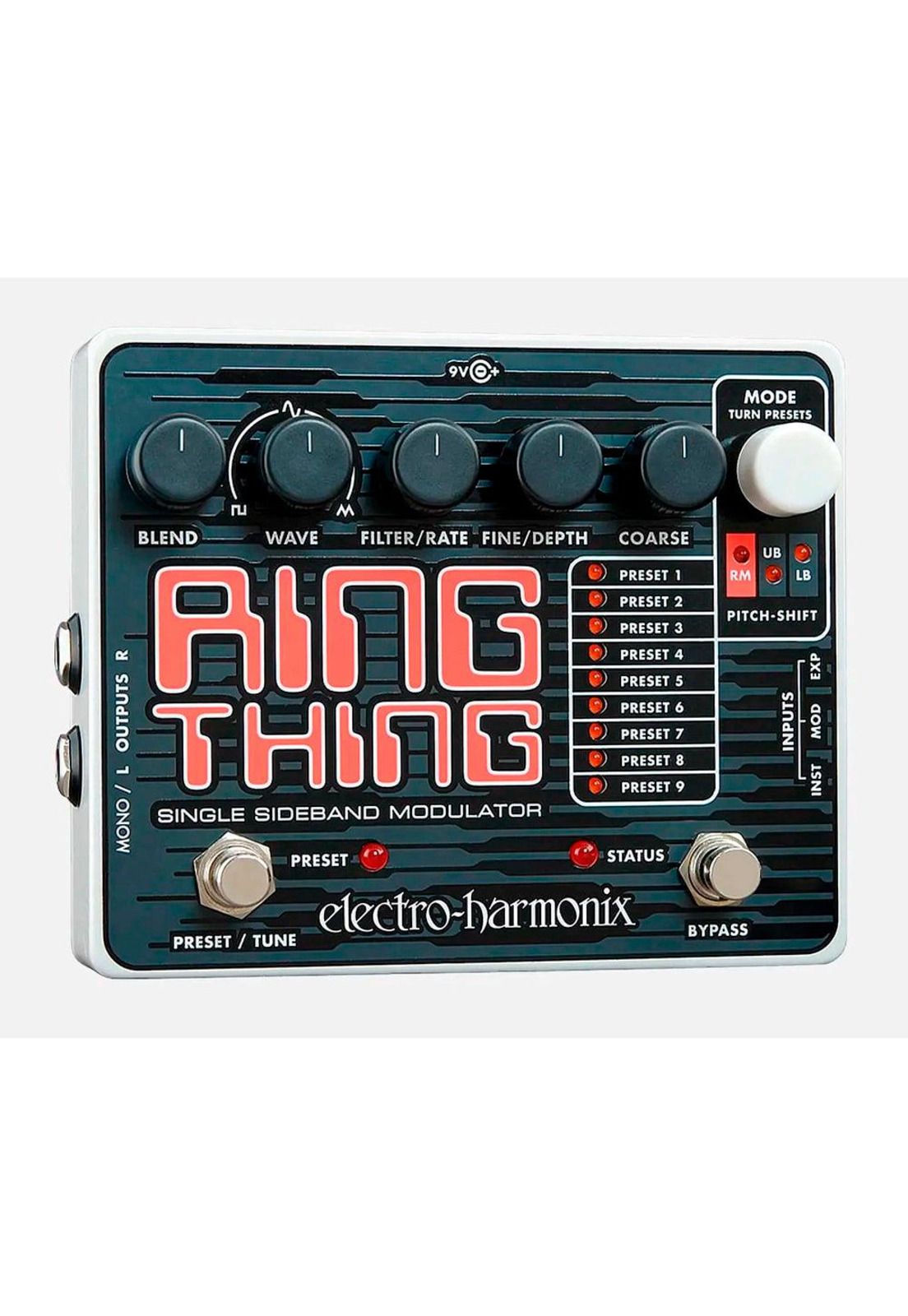 Pedal Efecto Guitarra ElectroHarmonix Ring Modulator +Adaptador Corriente RING THING